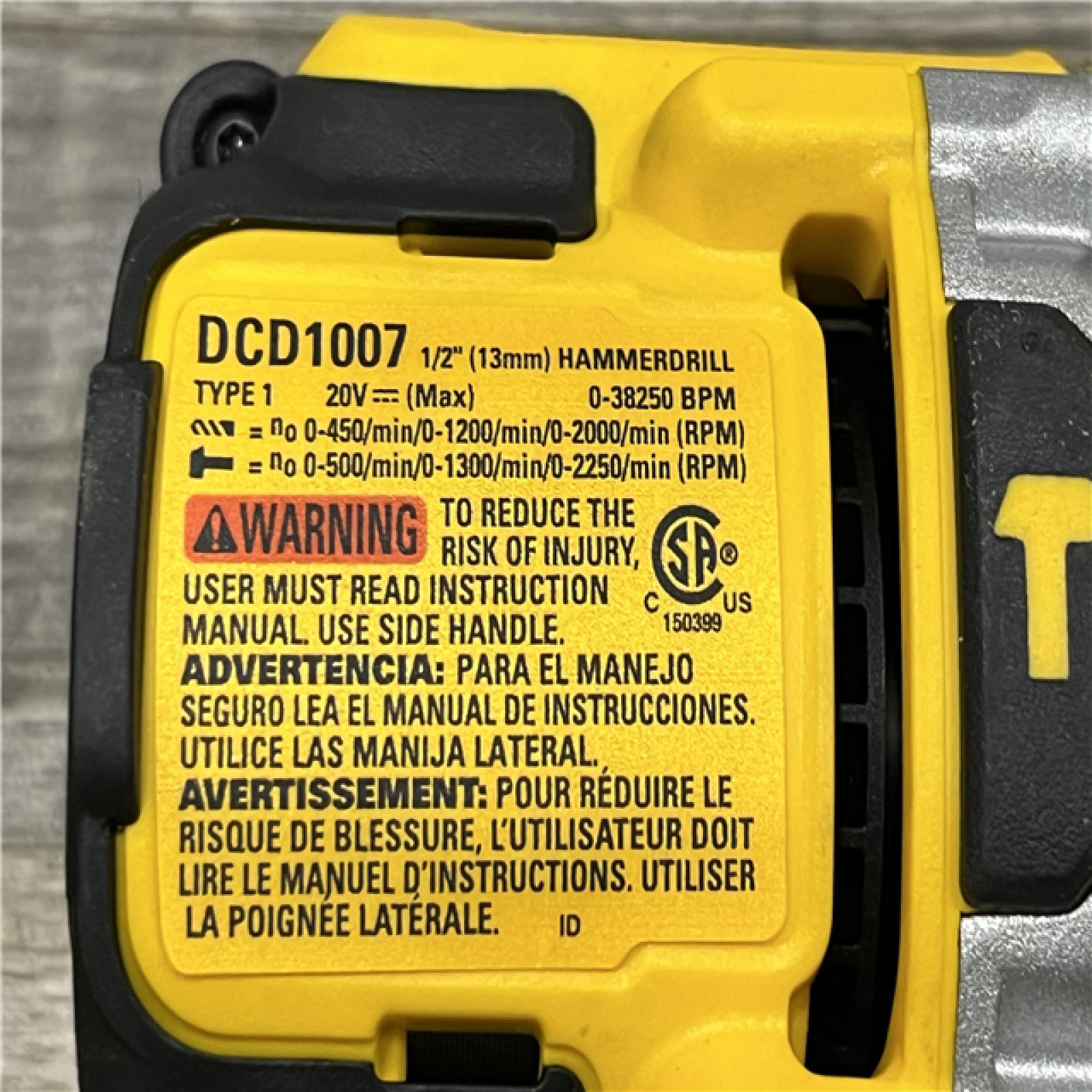 AS-IS DEWALT 20V MAX Lithium-Ion Cordless 2-Tool Combo Kit