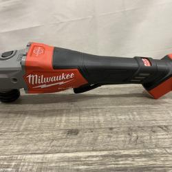 AS-IS Milwaukee FUEL 18-Volt Lithium-Ion Brushless Cordless 4-1/2 in./6 in. Braking Grinder with Paddle Switch (Tool-Only)