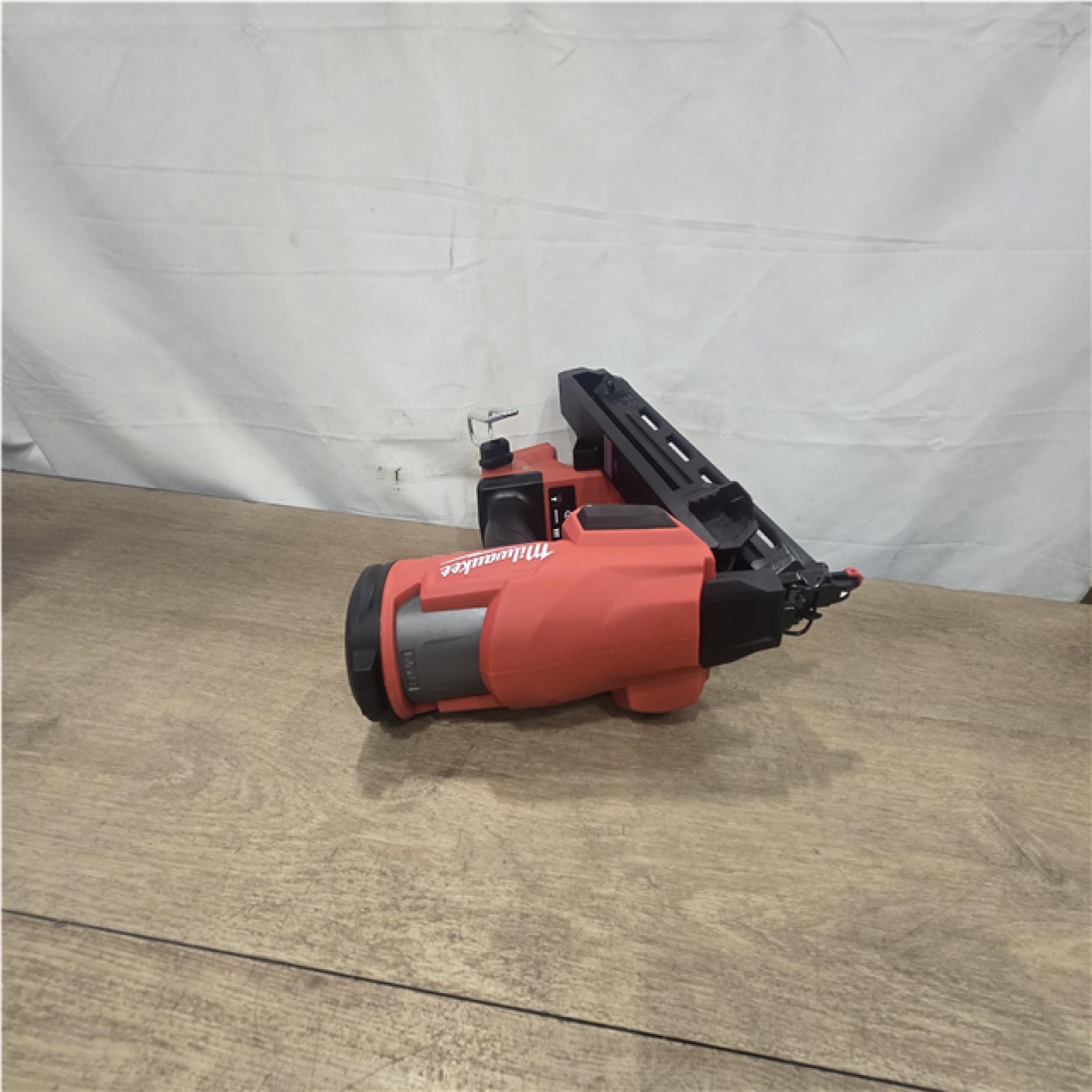 AS-IS - Milwaukee FUEL 18-Volt Lithium-Ion Brushless Cordless Gen II 16-Gauge Angled Finish Nailer (Tool-Only)
