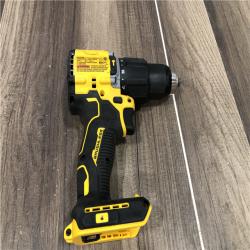 AS-IS DEWALT ATOMIC 20-Volt MAX Brushless Cordless 1/2 in. Hammer Drill (Tool-Only)