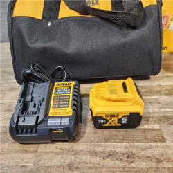 HOUSTON LOCATION - AS-IS (APPEARS LIKE NEW) DeWalt 20-Volt 30° Cordless Framing Nailer Kit with 5.0 Ah Lithium-Ion Battery and Charger
