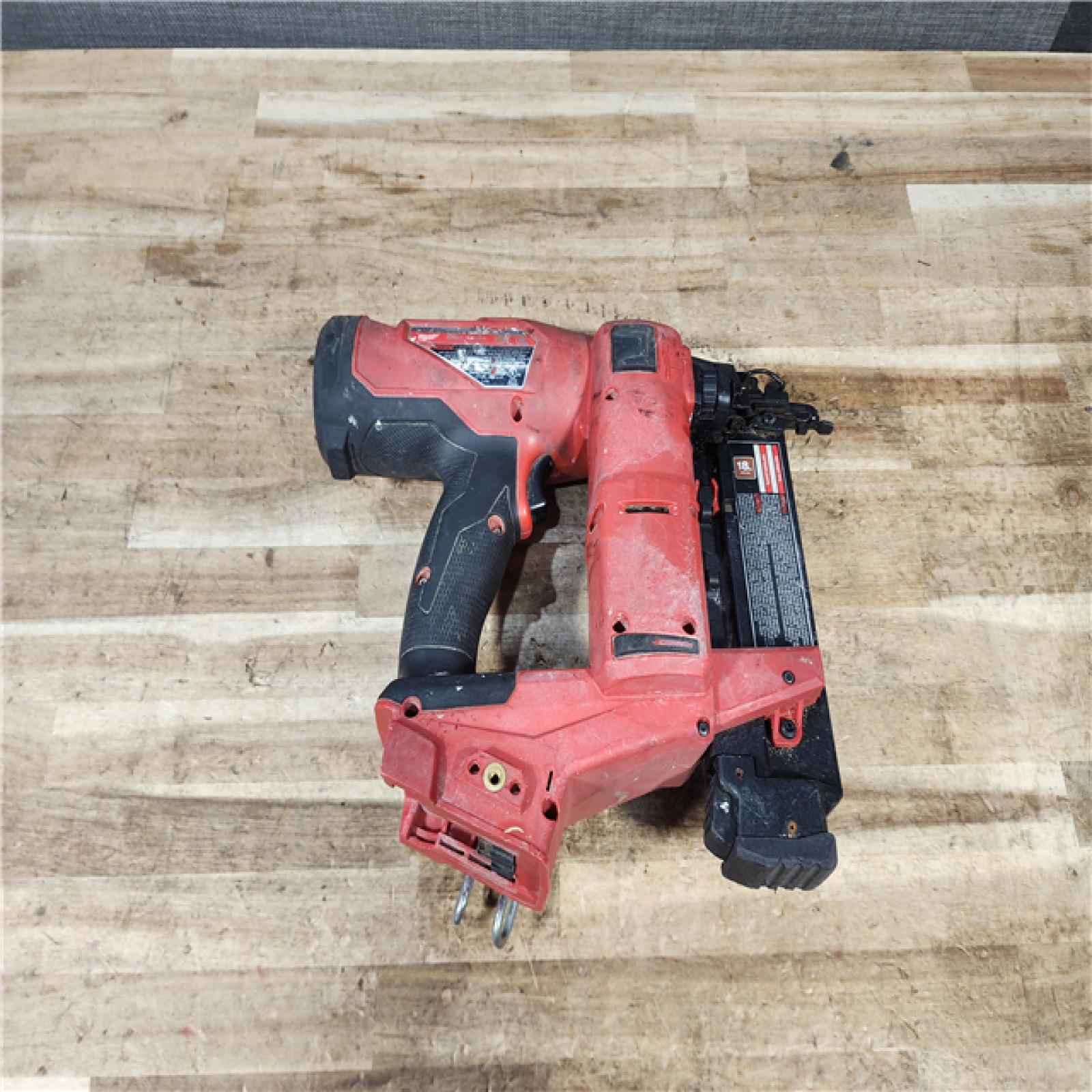 HOUSTON LOCATION - AS - IS Milwaukee FUEL 18-Volt Lithium-Ion Brushless Cordless Gen II 18-Gauge Brad Nailer (Tool-Only)