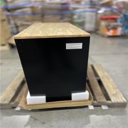 DALLAS LOCATION- AS-IS Husky Tool Storage 46 in. W x 18 in. D 9-Drawer Mobile Workbench Cabinet in Gloss Black