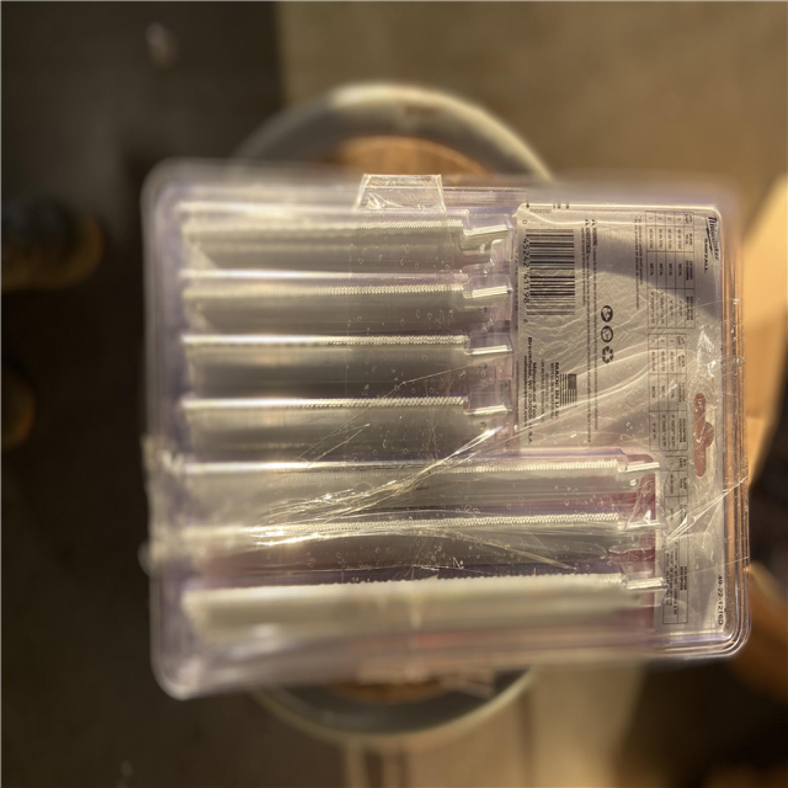 NEW! - Milwaukee SAWZALL Metal Cutting Bi-Metal Reciprocating Blade Set W/ 9 in. 8 TPI NITRUS TORCH Blade (17 Piece) - 10 UNITS