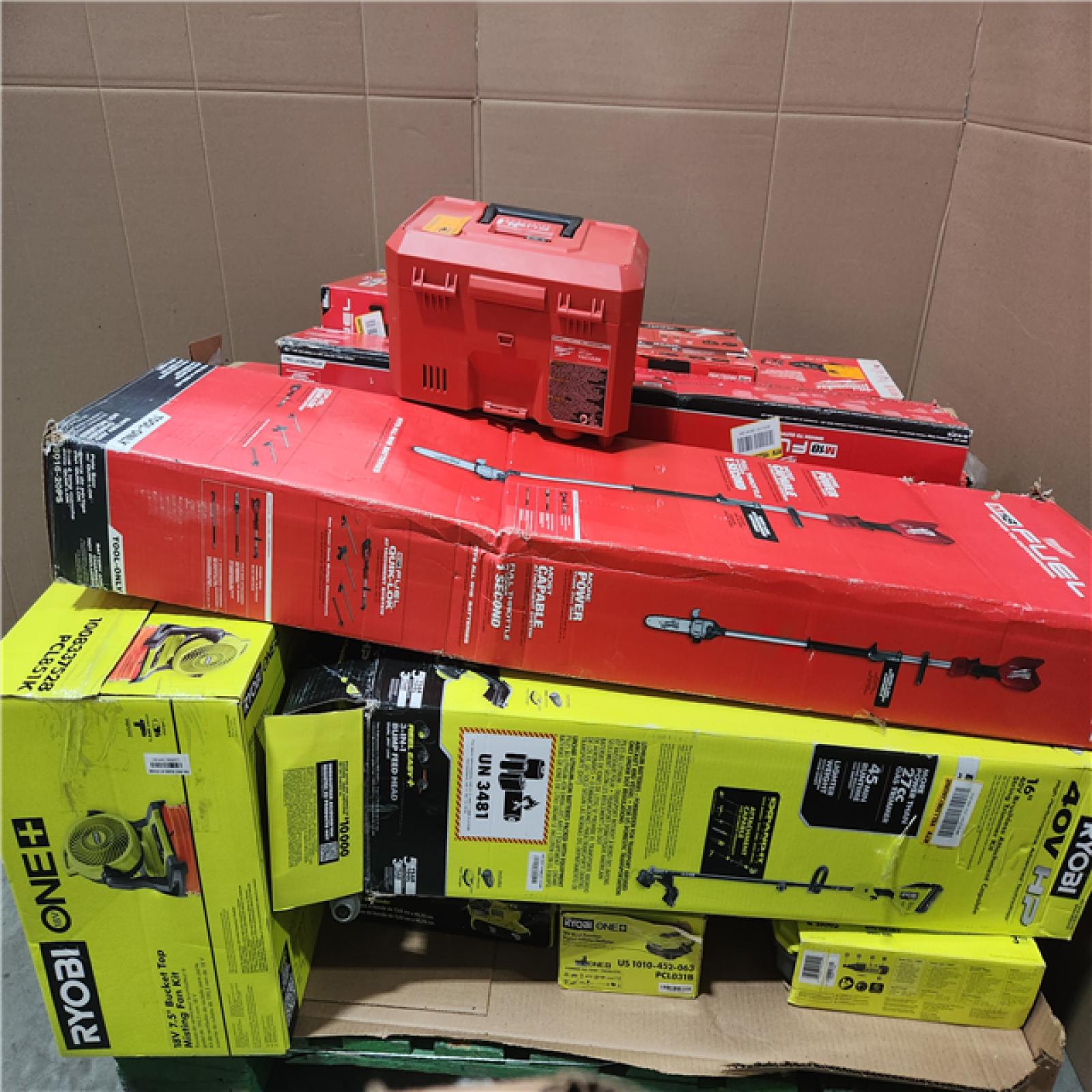 CALIFORNIA AS-IS TOOL PALLET