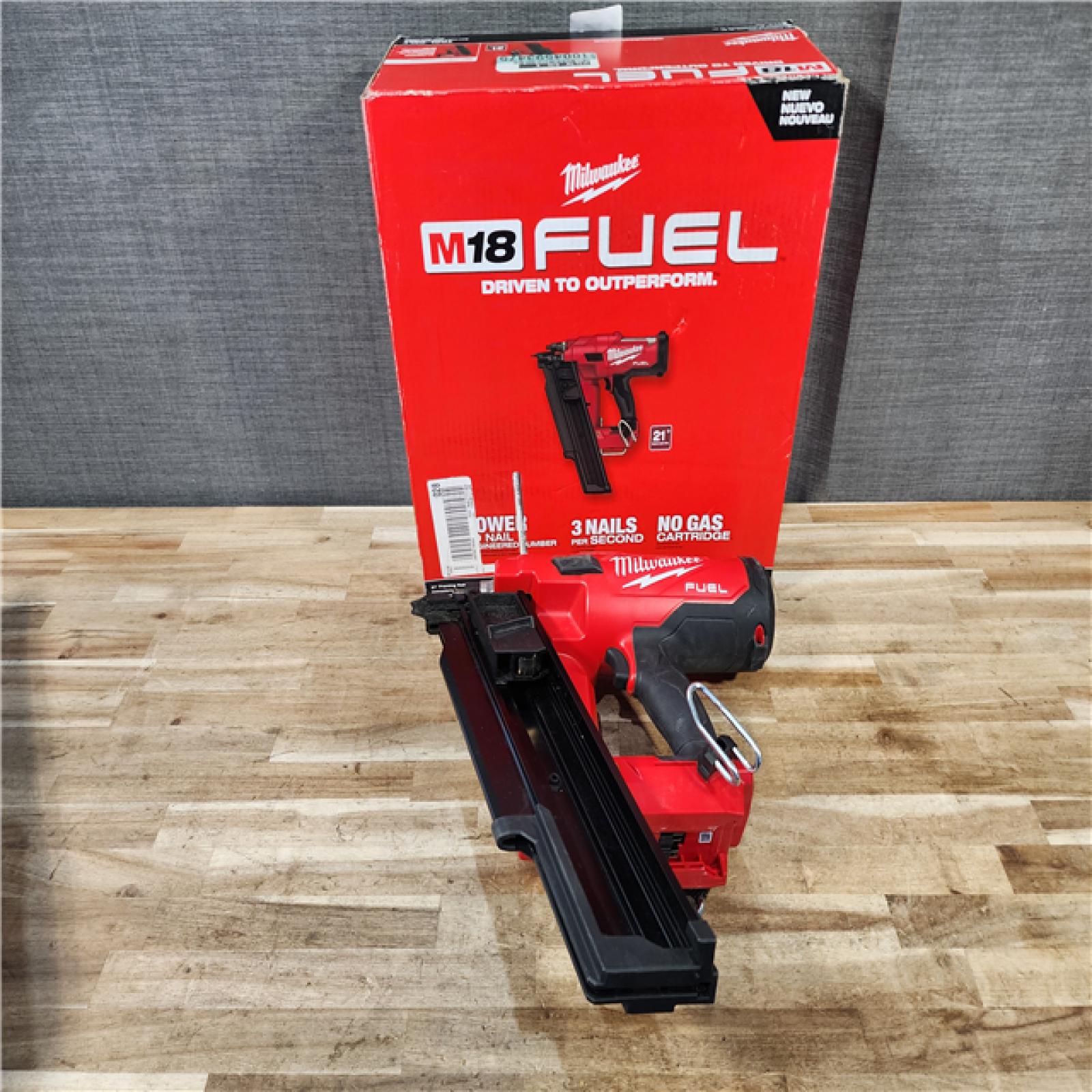 HOUSTON LOCATION - AS-IS Milwaukee FUEL 3-1/2 in. 18-Volt 21-Degree Lithium-Ion Brushless Cordless Framing Nailer (Tool-Only)