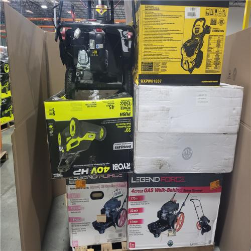 CALIFORNIA AS-IS OUTDOOR POWER EQUIPMENT