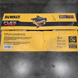 LIKE NEW Dewalt - DCS7485B - DeWALT DCS7485B FLEXVOLT 60-Volt 8-1/4-Inch Adjustable Table Saw - Bare Tool