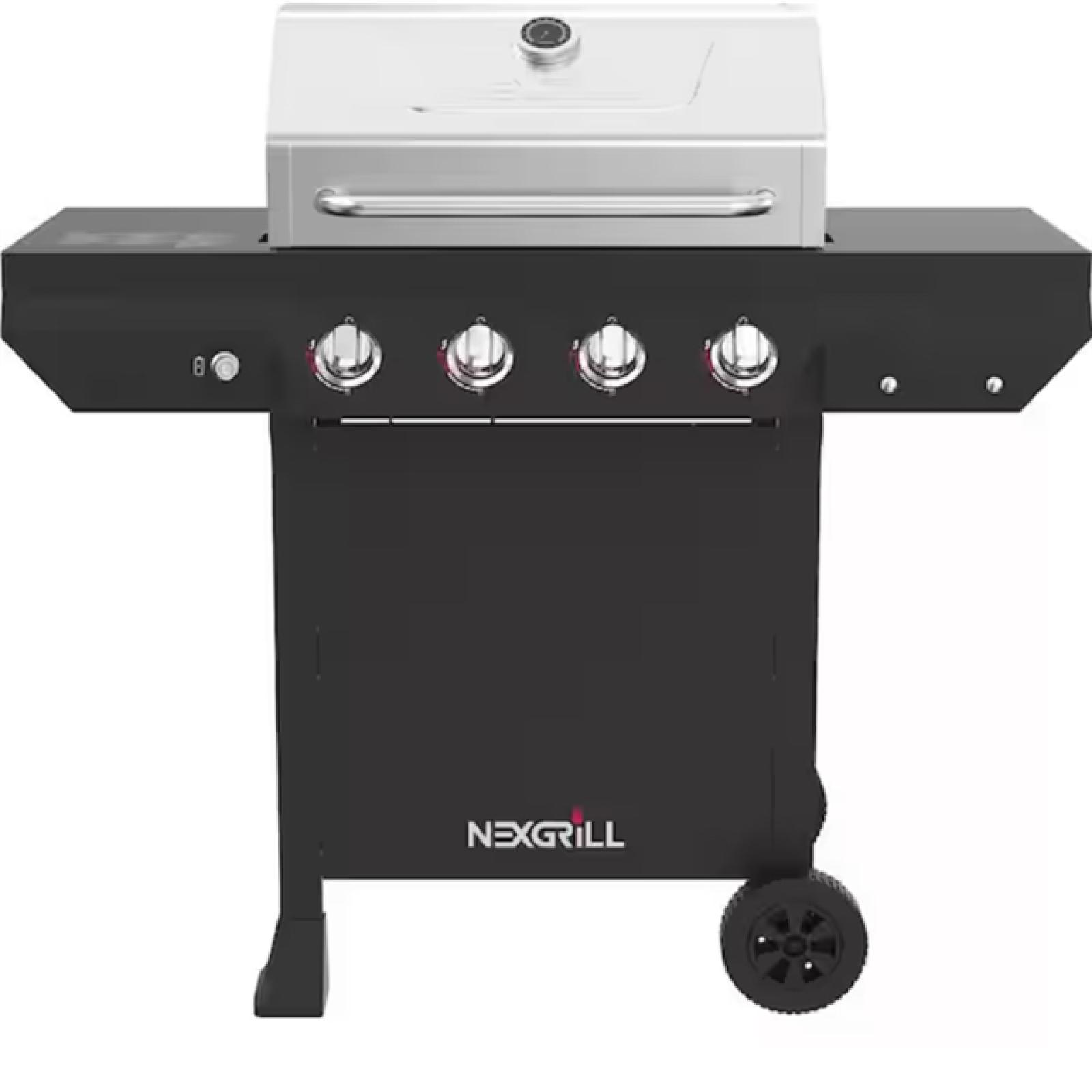 DALLAS LOCATION- NEXGRILL 4-Burner Propane Gas Grill in Black PALLET (3 UNITS)