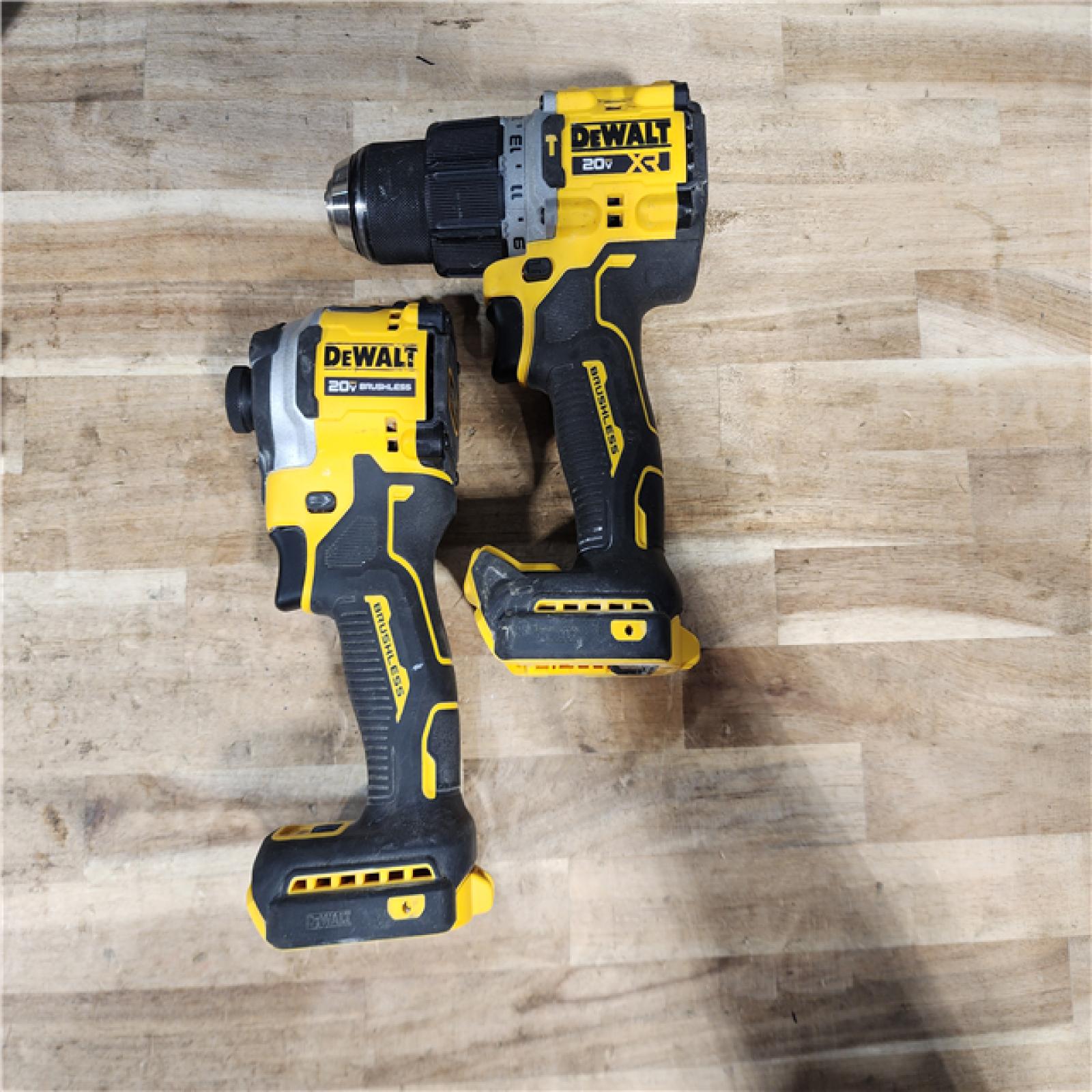 HOUSTON LOCATION - AS-IS DEWALT 2 TOOL COMBO KIT W/ (2) BATTERY & CHARGER
