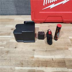 HOUSTON LOCATION - AS-IS (APPEARS LIKE NEW) Milwaukee Green 100 ft. Cross Line and Plumb Points Rechargeable Laser Level with REDLITHIUM Lithium-Ion