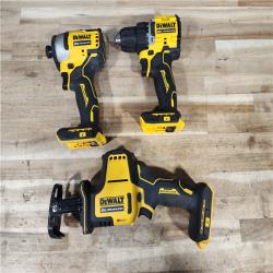 HOUSTON LOCATION - AS-IS DEWALT 3 TOOL COMBO