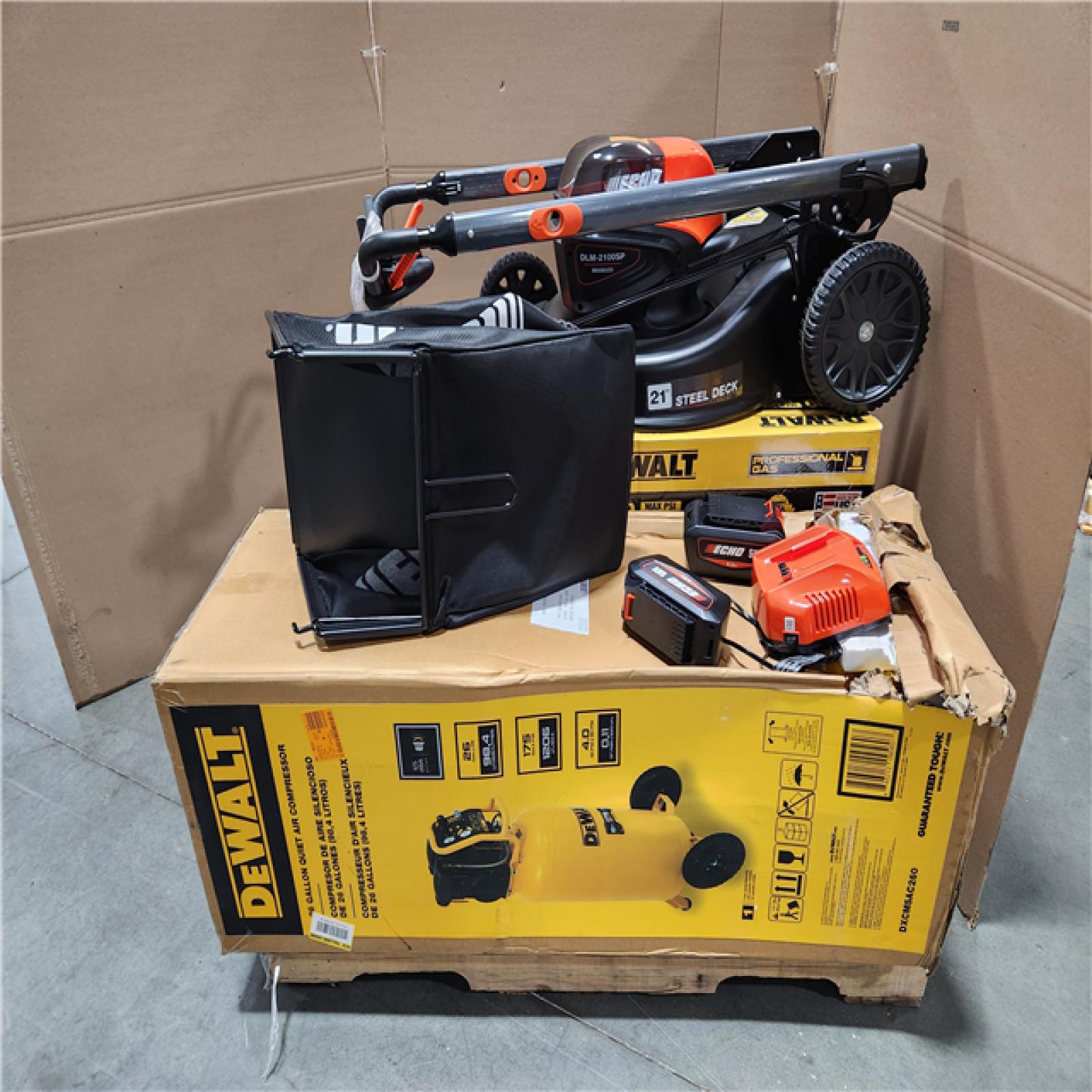 CALIFORNIA AS-IS OUTDOOR POWER EQUIPMENT