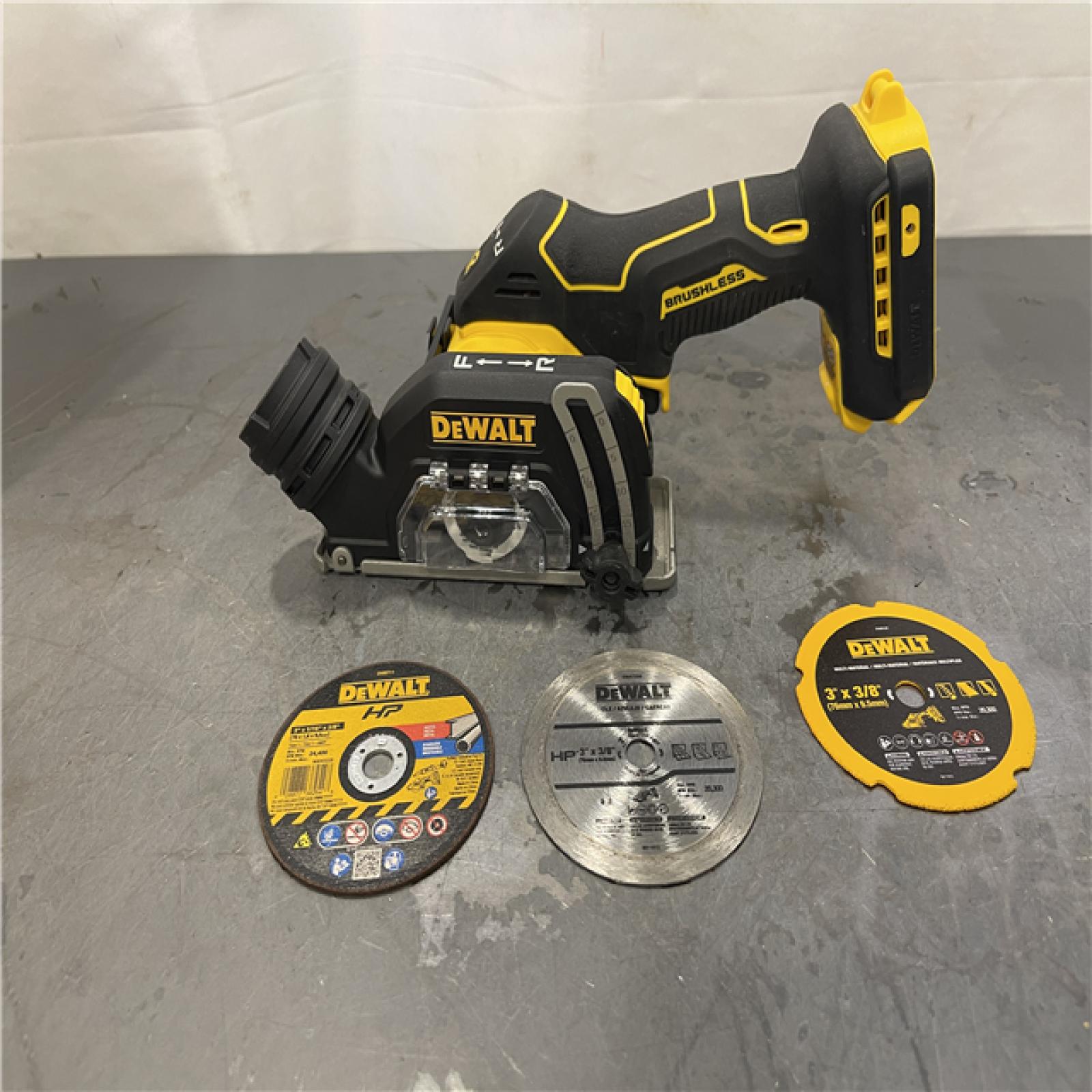 AS-IS - DeWalt 20V XR Cordless 3 in. Cut-Off Tool