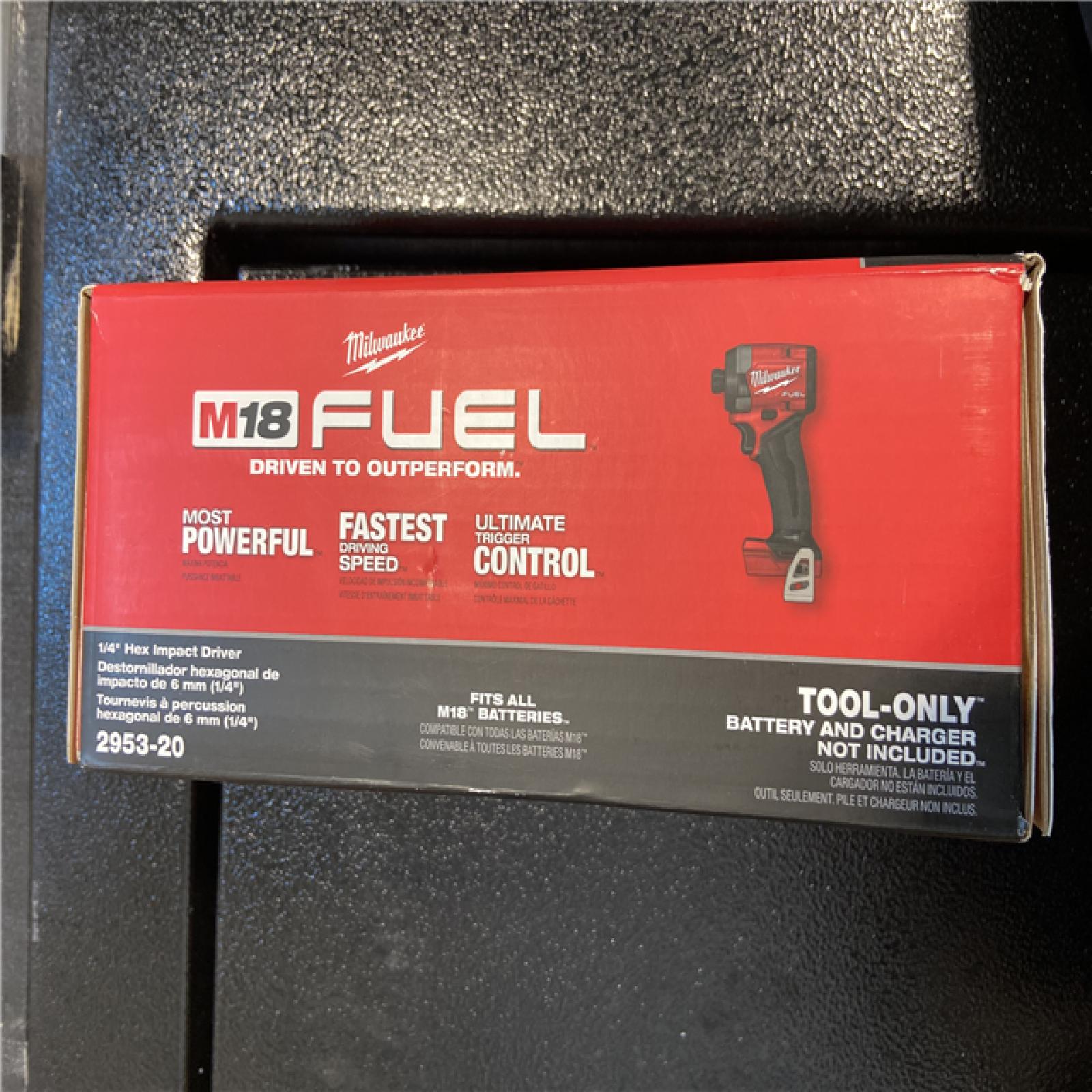 NEW! - Milwaukee M18 FUEL 18V Lithium-Ion Brushless Cordless 1/4 in. Hex Impact Driver (Tool-Only)