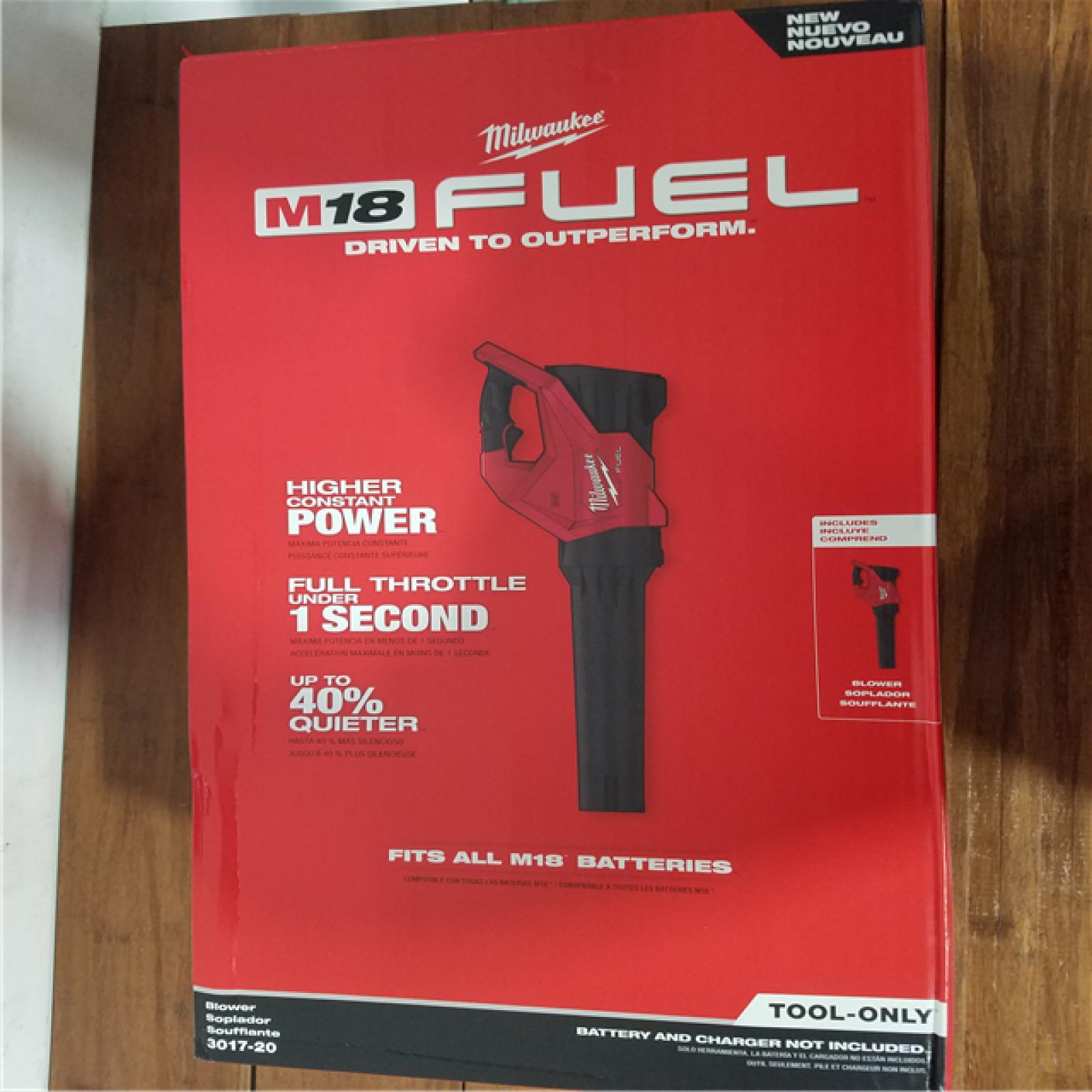 California NEW Milwaukee Blower (Tool Only)