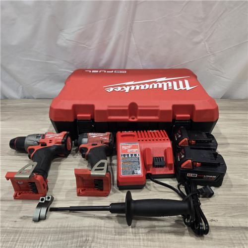 AS-IS MILWAUKEE FUEL 18V Cordless Hammer Drill and Impact Driver Combo Kit