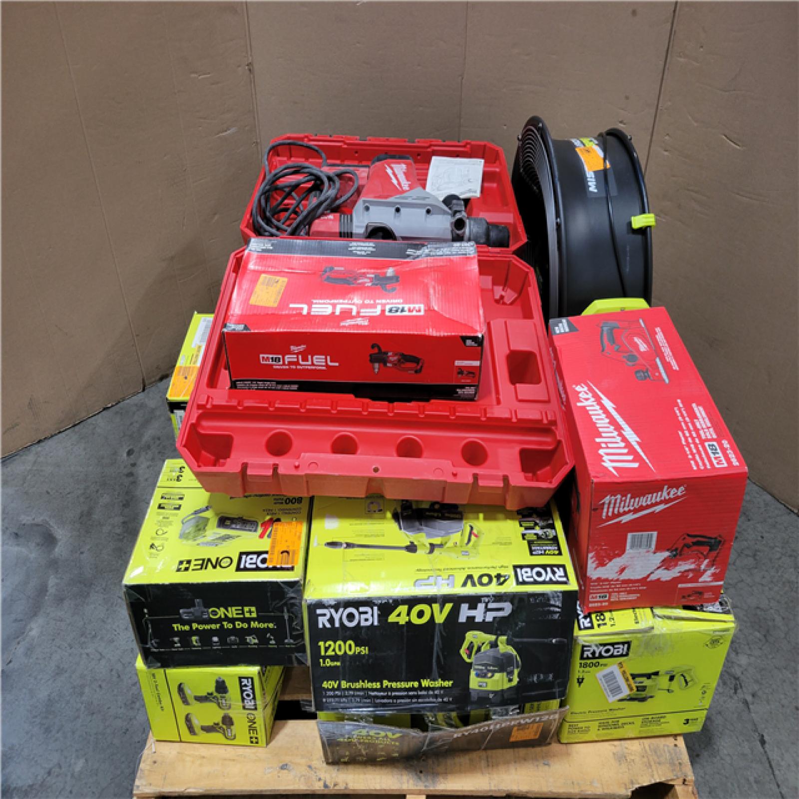 CALIFORNIA AS-IS TOOL PALLET