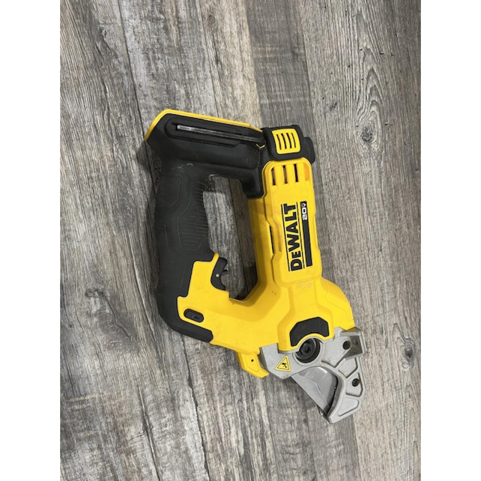 AS-IS DEWALT 20V MAX Cordless Plastic Tubing Cutter (Tool Only)