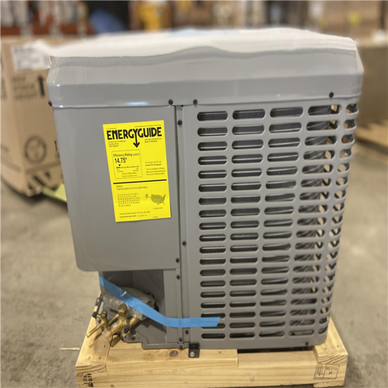 DALLAS LOCATION - Johnson Controls 1.5 Ton 15.2 SEER 2-stage AC