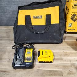 HOUSTON LOCATION - AS-IS DeWalt 20V MAX XR 15 Ga. Cordless 34 Deg Nailer Kit (Battery & Charger) 20 V