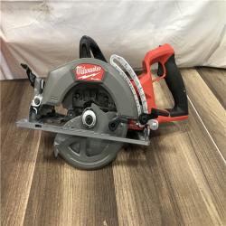 AS-IS Milwaukee FUEL 18V Lithium-Ion Cordless 7-1/4 in. Rear Handle Circular Saw (Tool-Only)