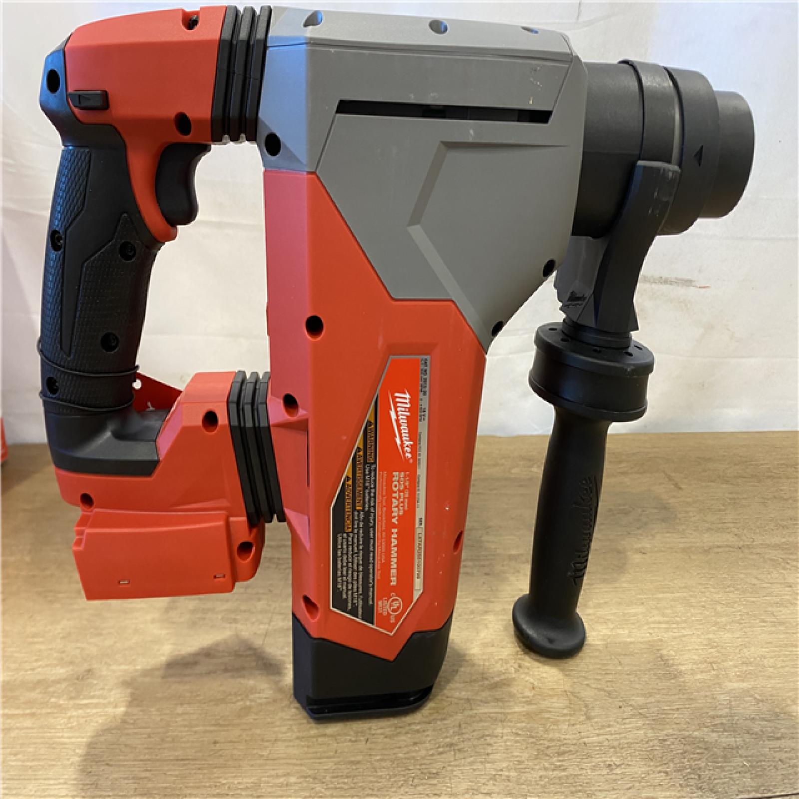 AS-IS Milwaukee FUEL 18V Lithium-Ion Brushless Cordless SDS-Plus 1-1/8 in. Rotary Hammer Drill (Tool-Only)