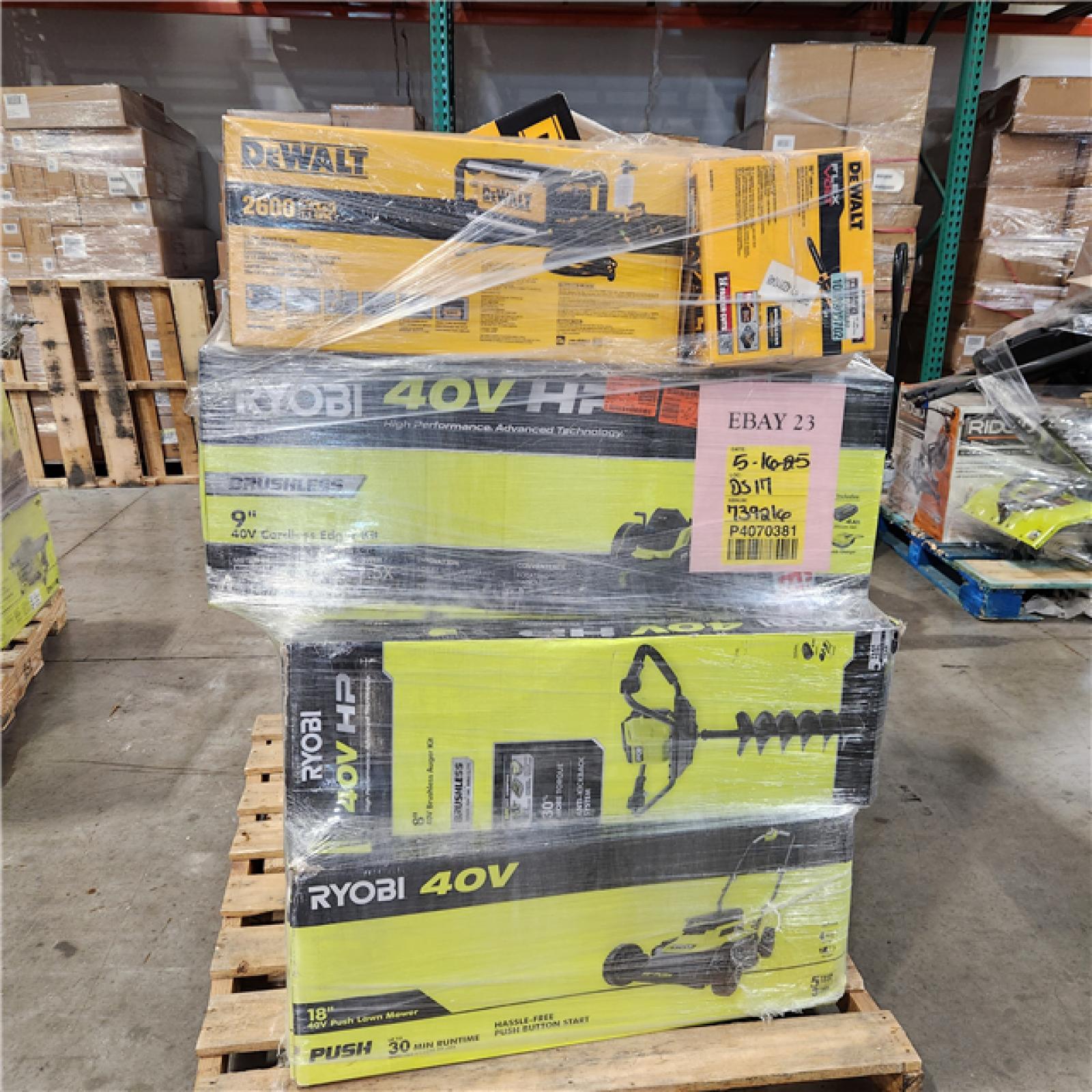 Dallas Location - As-Is Tool Pallet