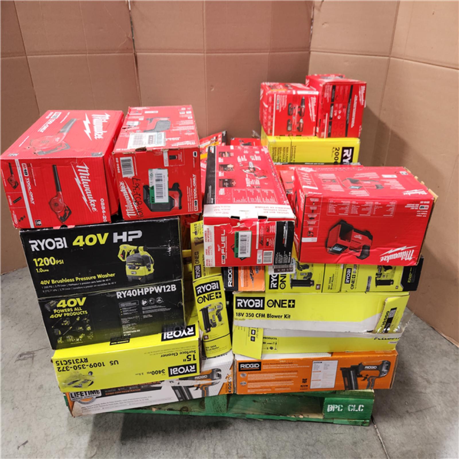 CALIFORNIA AS-IS TOOL PALLET