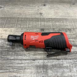 AS-IS Milwaukee 12V Lithium-Ion Cordless 3/8 in. Ratchet (Tool-Only)