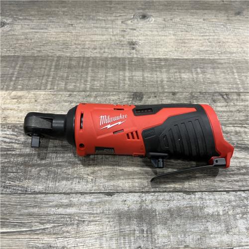 AS-IS Milwaukee 12V Lithium-Ion Cordless 3/8 in. Ratchet (Tool-Only)