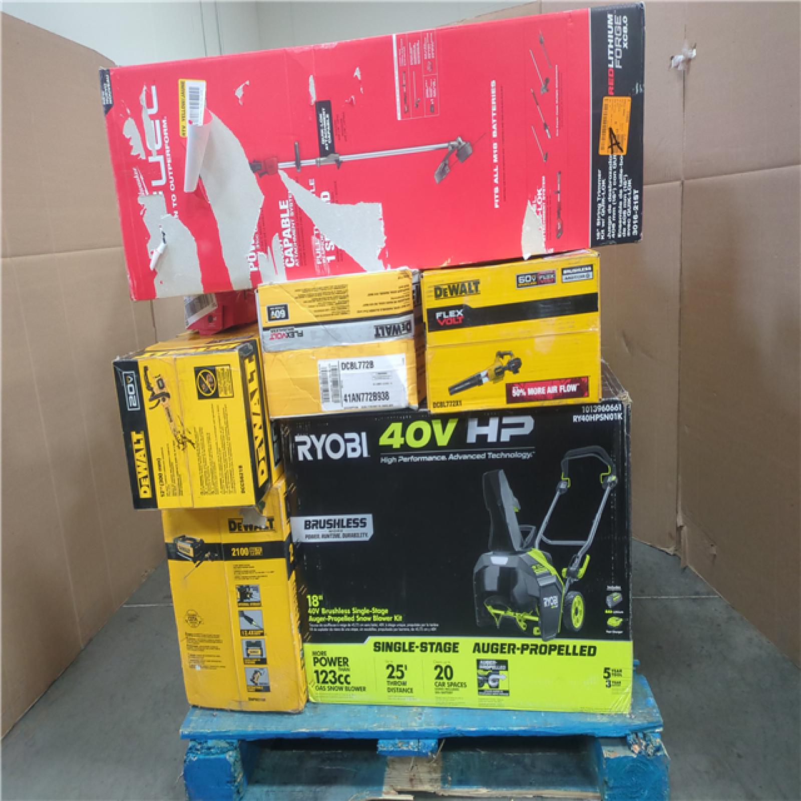 CALIFORNIA AS-IS TOOL PALLET