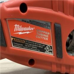 AS-IS Milwaukee 12V Lithium-Ion Cordless Copper Tubing Cutter (Tool-Only)