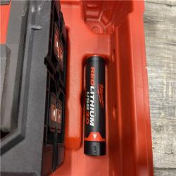 AS-IS Milwaukee 100 ft. REDLITHIUM Lithium-Ion USB Green Rechargeable Cross Line Laser Level with Charger
