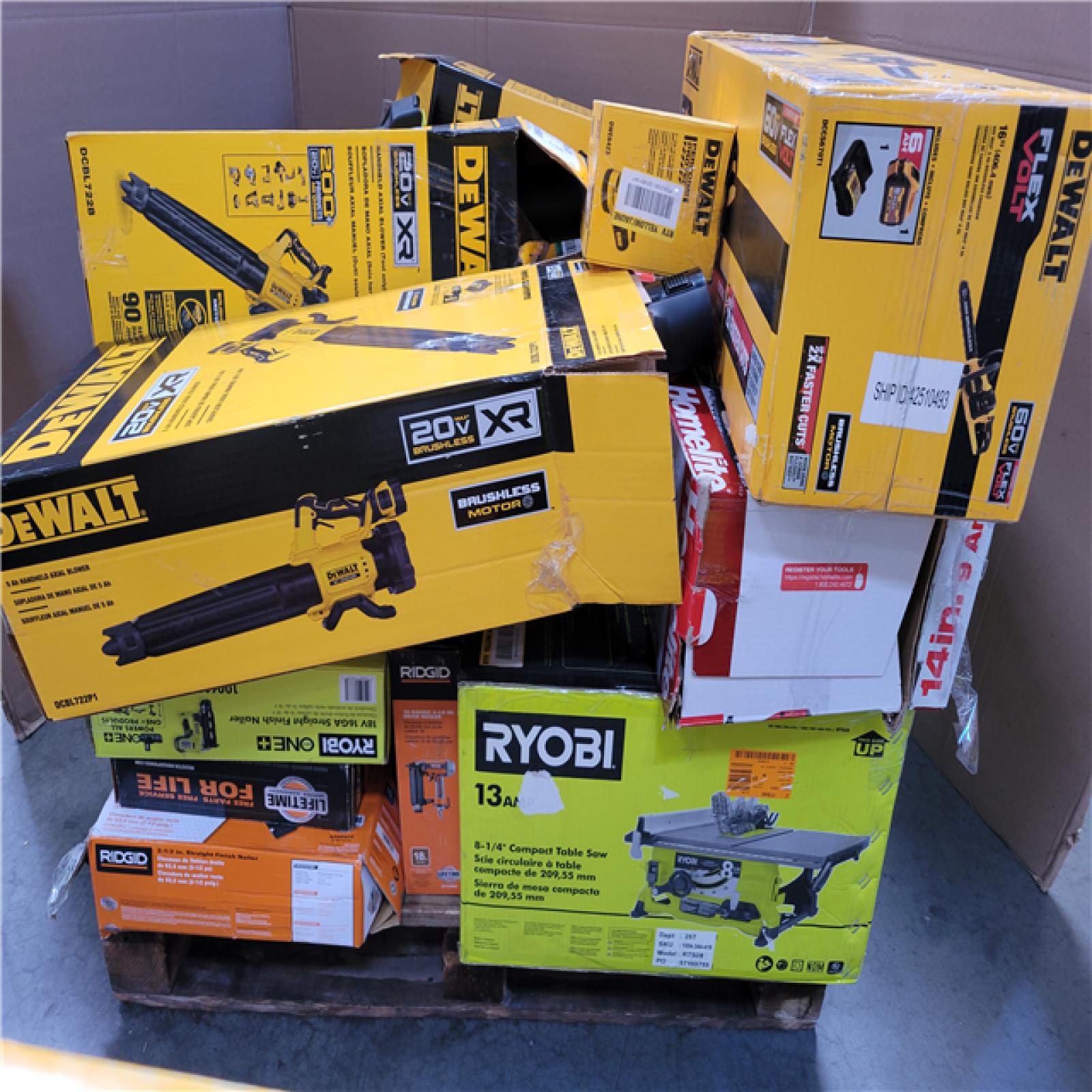 CALIFORNIA AS-IS TOOL PALLET