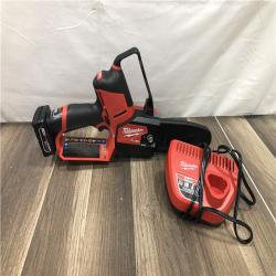 AS-IS Milwaukee FUEL 12V Lithium-Ion Brushless Battery 6 in. HATCHET Pruning Saw Kit
