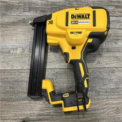 AS-IS DEWALT 20V MAX XR Lithium-Ion Cordless 18-Gauge Narrow Crown Stapler Kit