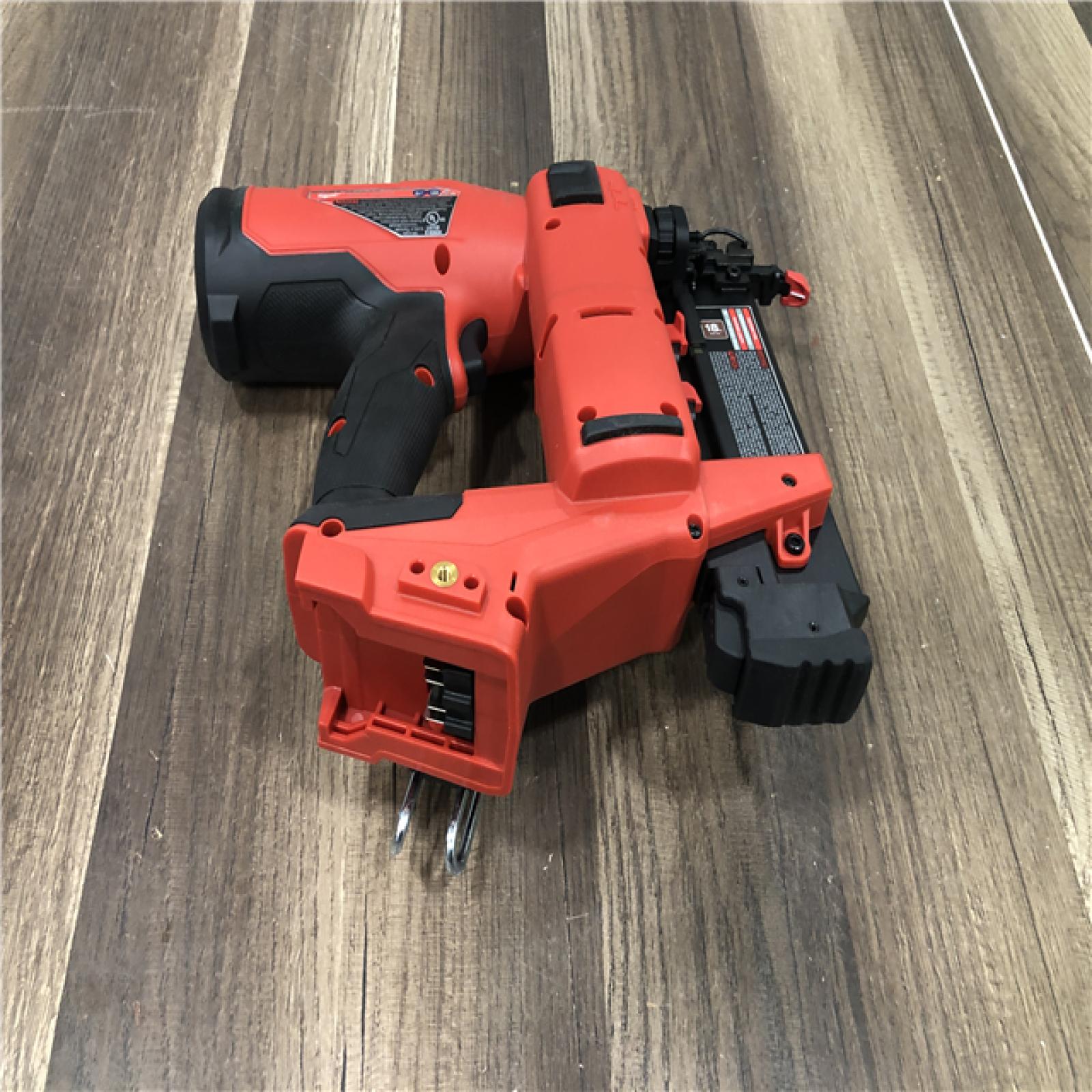 AS-IS Milwaukee FUEL 18-Volt Lithium-Ion Brushless Cordless Gen II 18-Gauge Brad Nailer (Tool-Only)