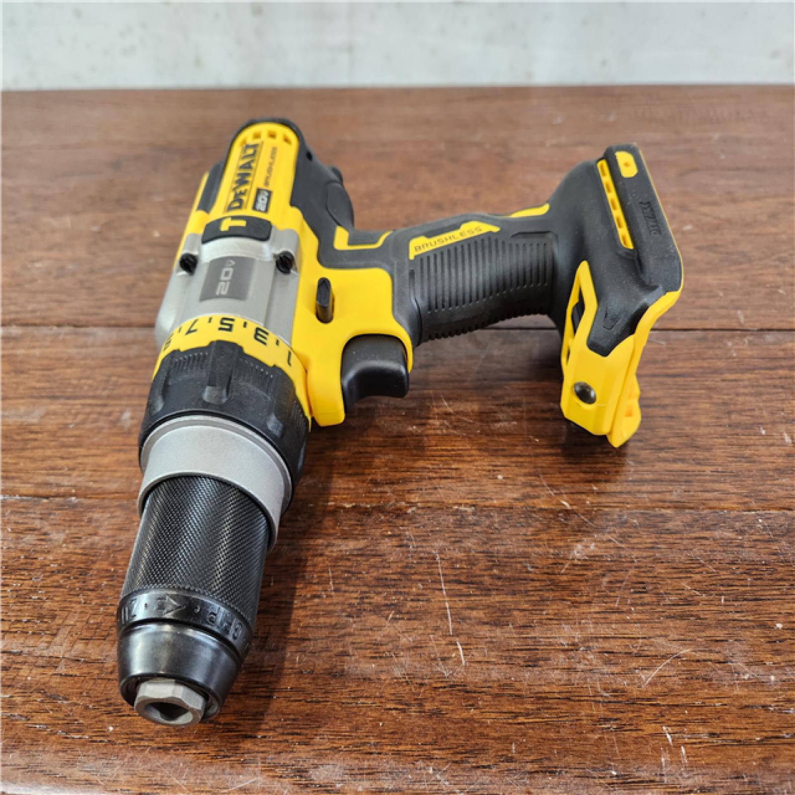 AS-IS Dewalt 20V MAX FLEXVOLT Advantage Brushless Cordless 1/2 Hammer Drill/Driver (Tool Only)