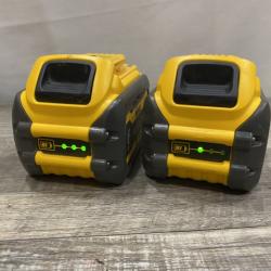 AS-IS DEWALT FLEXVOLT 20V/60V MAX Lithium-Ion 6.0Ah Battery Pack (2 Pack)