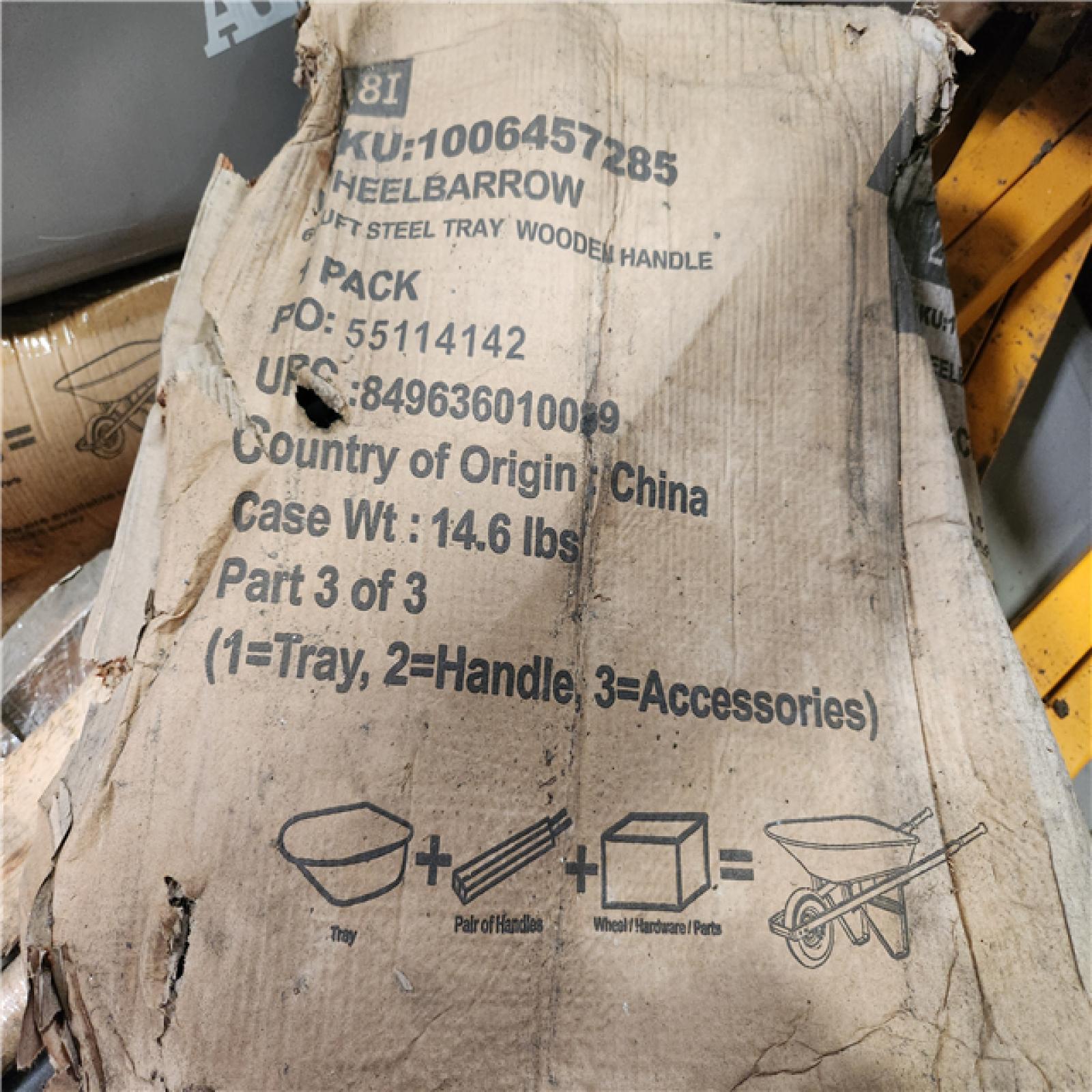 Phoenix AS-IS Mixed Wheelbarrow Pallet