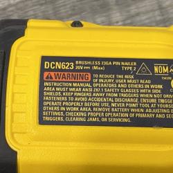 AS-IS DEWALT ATOMIC 20V MAX Lithium Ion Cordless 23 Gauge Pin Nailer (Tool Only)