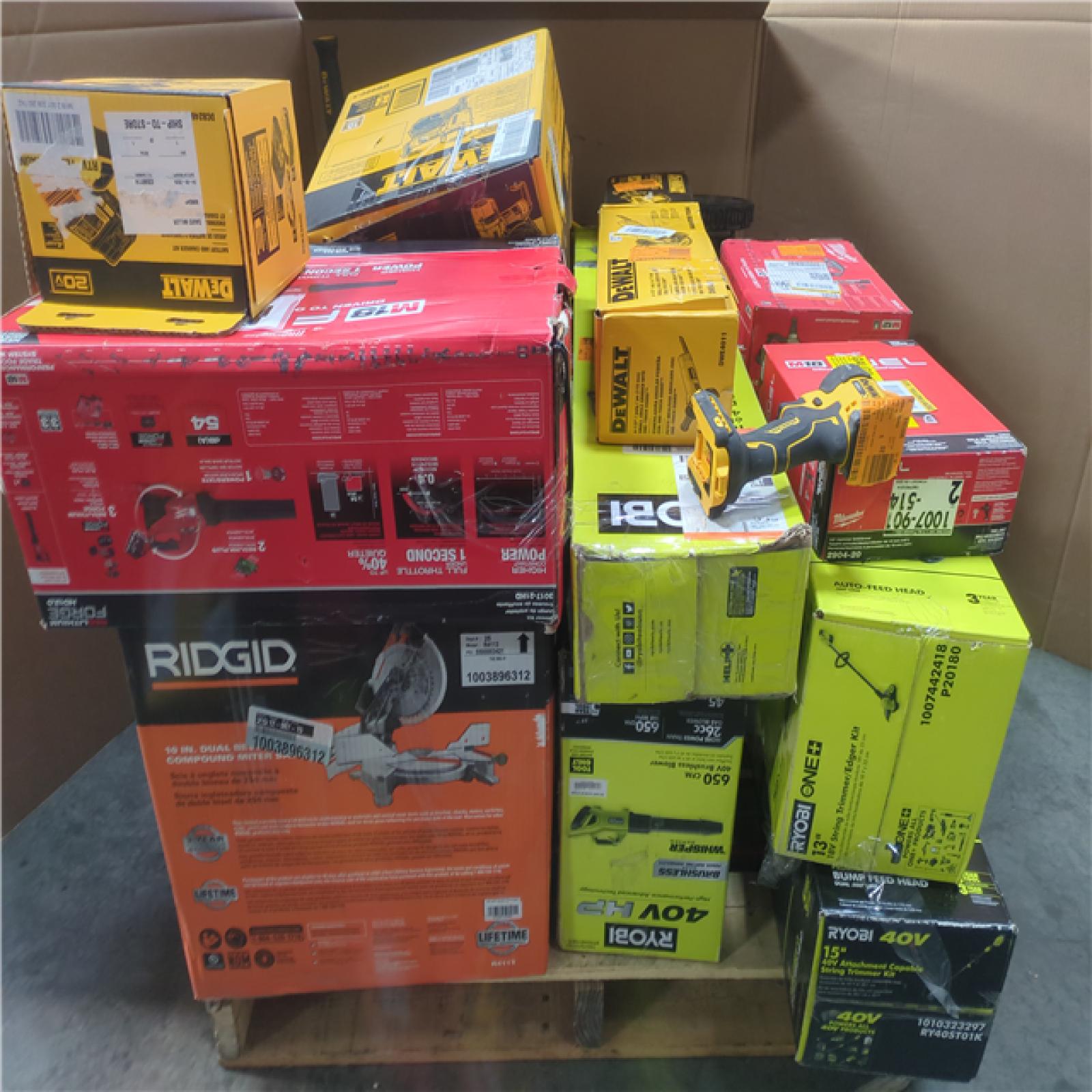 CALIFORNIA AS-IS TOOL PALLET