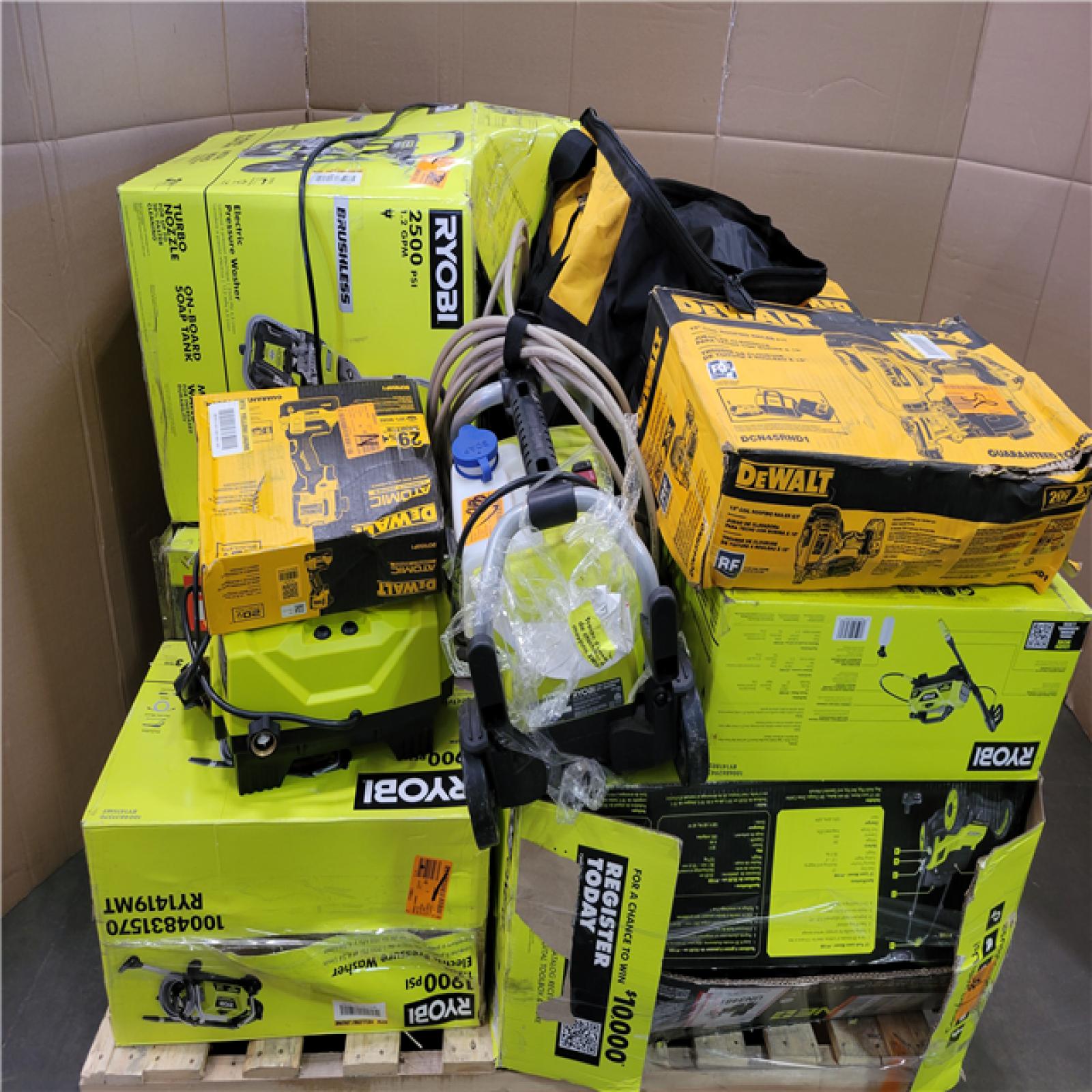 CALIFORNIA AS-IS TOOL PALLET