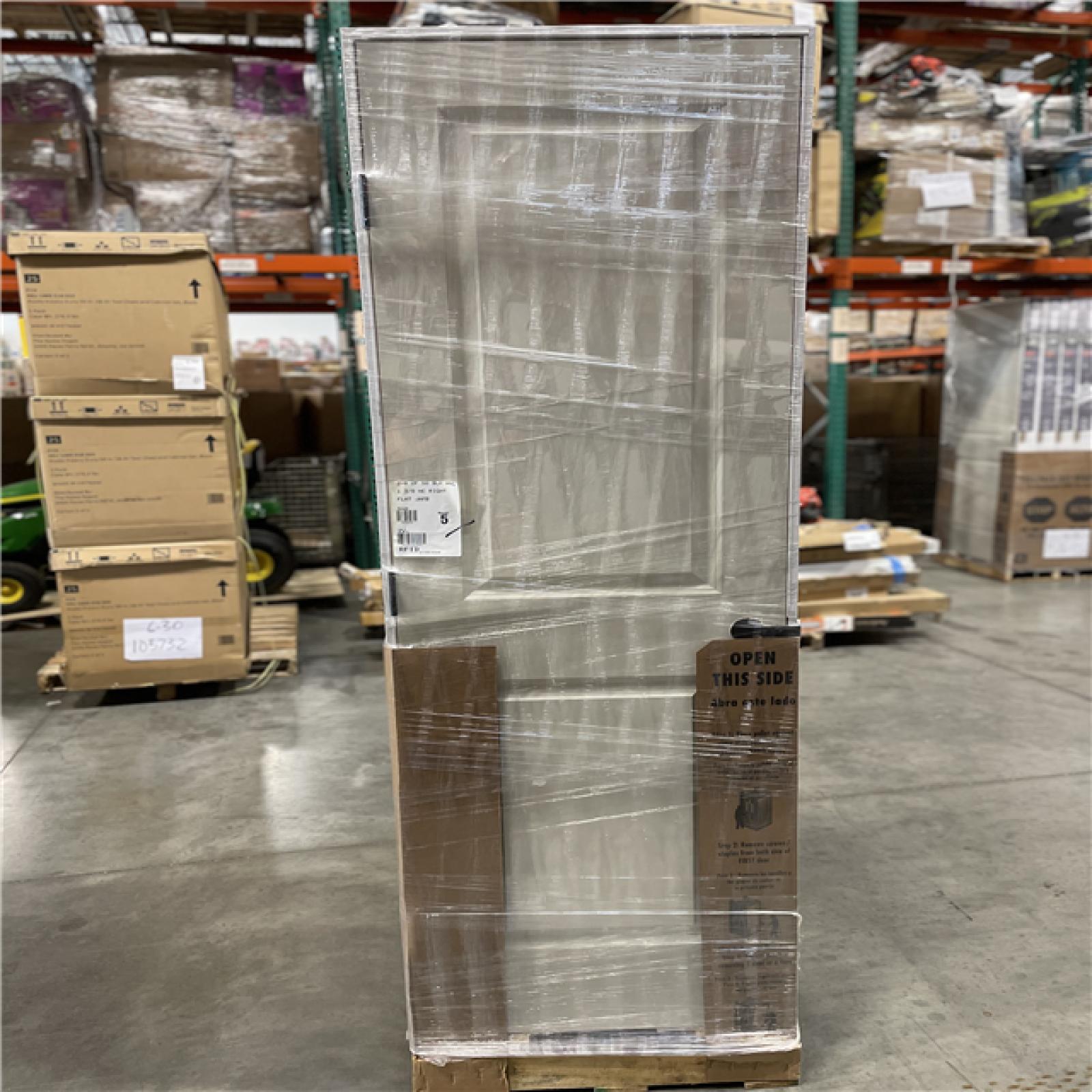 DALLAS LOCATION- 24 in. x 80 in. RH 2P Squaretop Hollow Core White Primed Composite Smooth Single Prehung Interior Door w/Bronze Hinges PALLET-(5 UNITS)