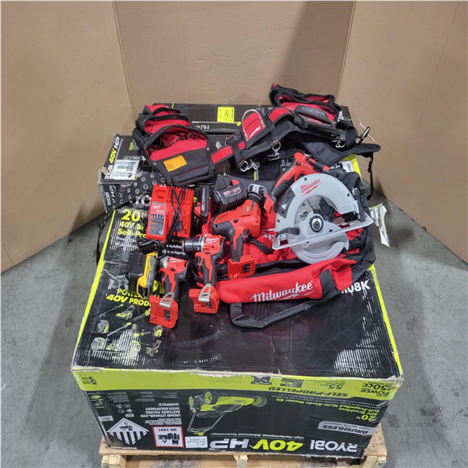 CALIFORNIA AS-IS TOOL PALLET