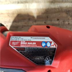 Houston Location AS-IS Milwaukee FUEL 18-Volt Lithium-Ion Brushless Cordless Gen II 18-Gauge Brad Nailer (Tool-Only)