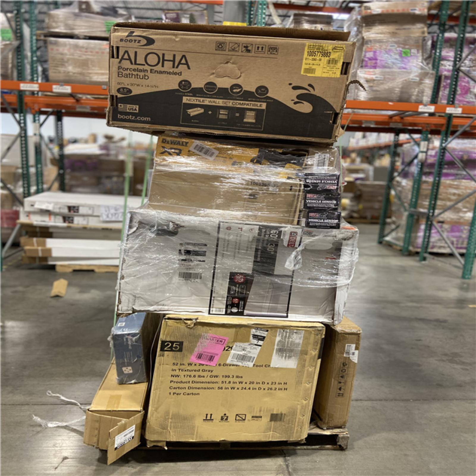 DALLAS LOCATION - AS-IS HOME IMPROVEMENT PALLET