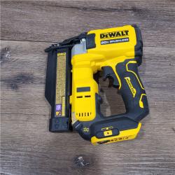 AS-IS DEWALT ATOMIC 20V MAX Lithium Ion Cordless 23 Gauge Pin Nailer Kit with 2.0Ah Battery and Charger