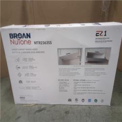 CALIFORNIA AS-IS BROAN NUTONE UNDER CABINET RANGE HOOD
